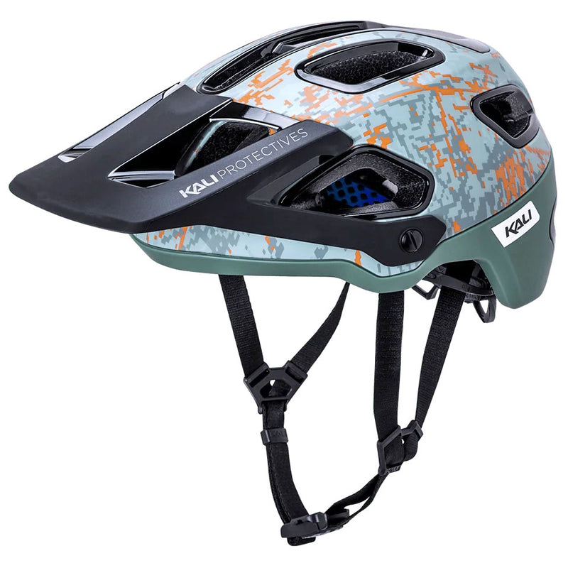 Load image into Gallery viewer, Kali-Cascade-Astra-L-XL-Visor-Frag-Khaki-HLMT9632-Bicycle-Helmets
