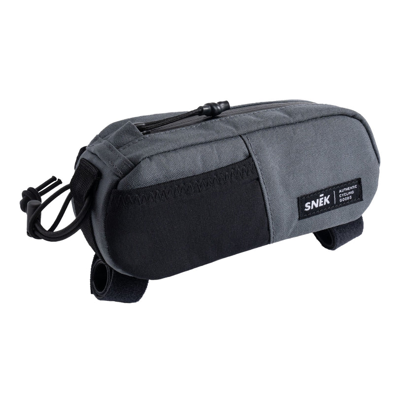 Load image into Gallery viewer, Snek Ridge Top Tube Frame Bag - Charcoal
