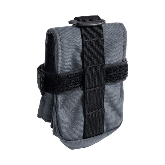 Snek Roll Top Saddle and Frame Bag - Charcoal