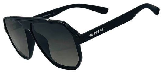 Peppers Carmen Shiny Black Sunglasses: Stylish Eye Protection for Any Occasion