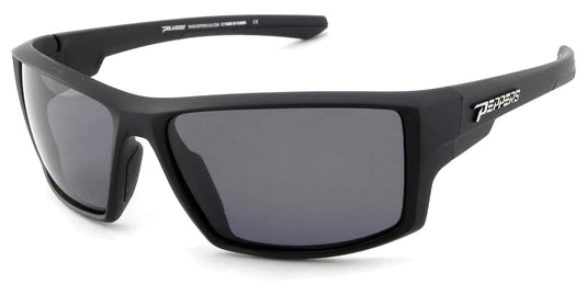 Peppers Downforce Matte Black Sunglasses: Sleek Style and Superior Sun Protection