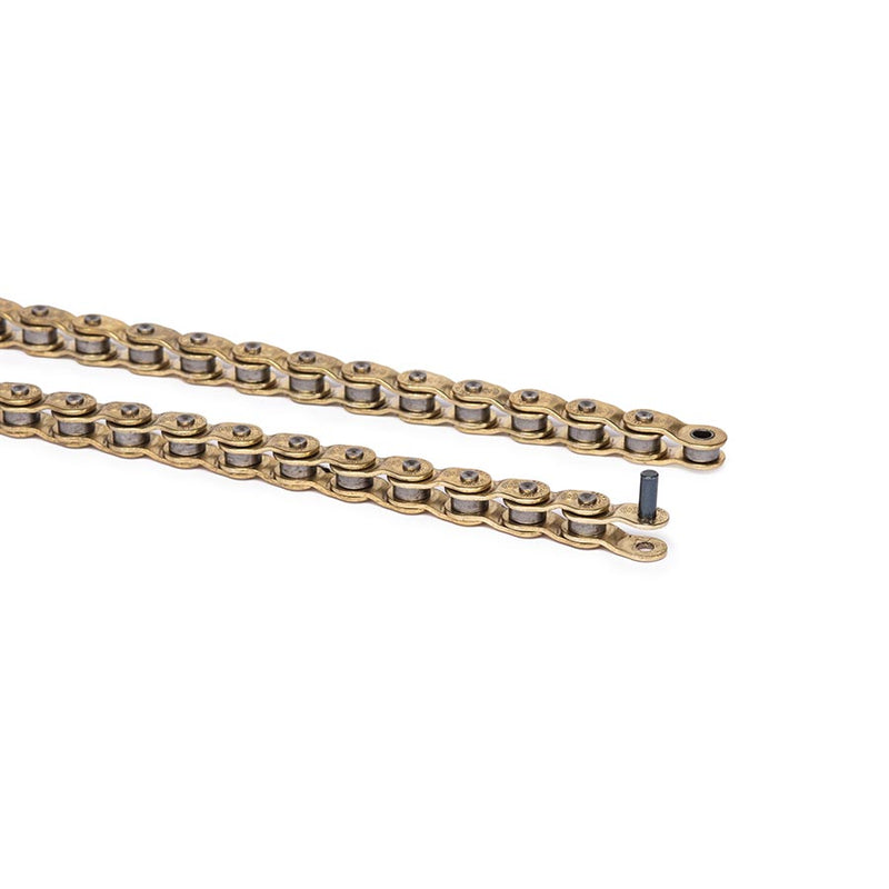 Load image into Gallery viewer, Salt Plus Warlock Chain 1/8'', Links: 100, Gold
