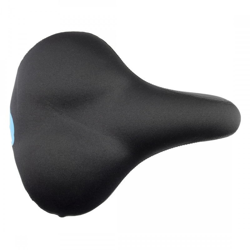 Load image into Gallery viewer, Cloud-9 Unisex Bicycle Comfort Seat Cruiser - Black Steel Rails Lycra Cover
