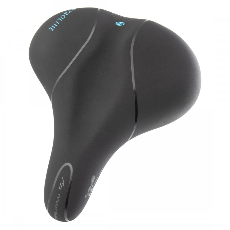 Load image into Gallery viewer, Cloud-9 Metroline Extra Cushion Memory Foam Bicycle Seat Saddle - Black
