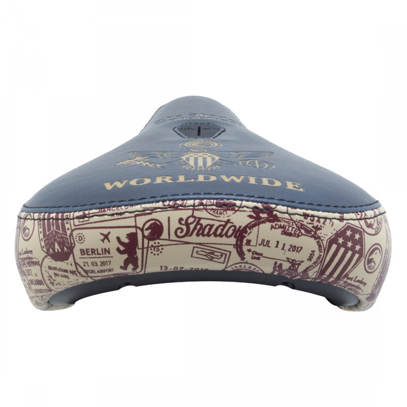 Load image into Gallery viewer, The Shadow Conspiracy Penumbra Burnett Series 6 Saddle BMX Unisex Blue/Tan
