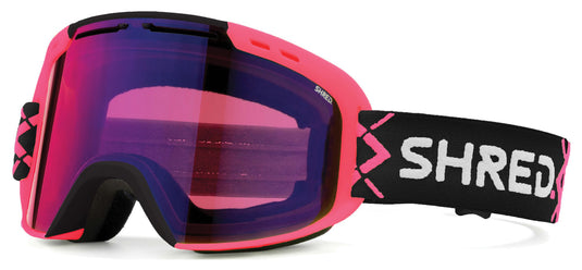 Shred Optics Amazify Black-Pink MTB Cycling Goggles with UV Protection – 365 Cycles