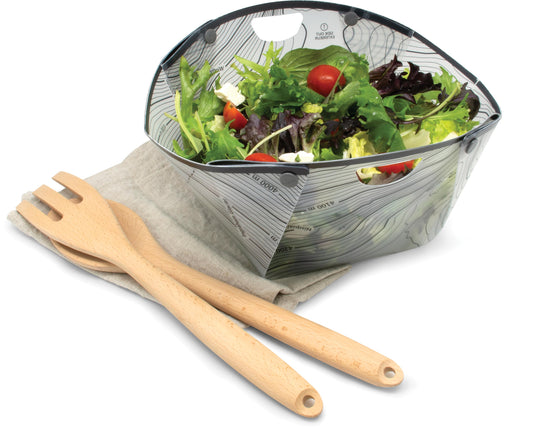 Fozzils Fozzils Snapfold Bowl Xl Fozzils Snapfold Bowl Xl White Plates & Bowls