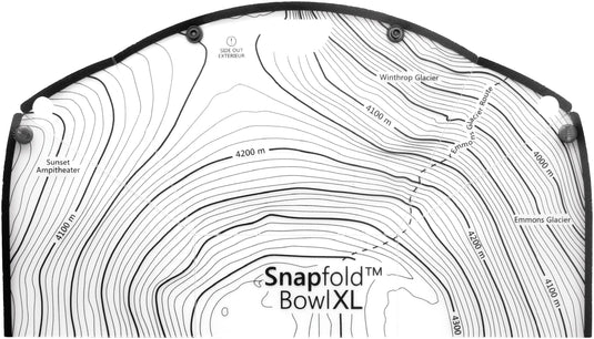 Fozzils Fozzils Snapfold Bowl Xl Fozzils Snapfold Bowl Xl White Plates & Bowls