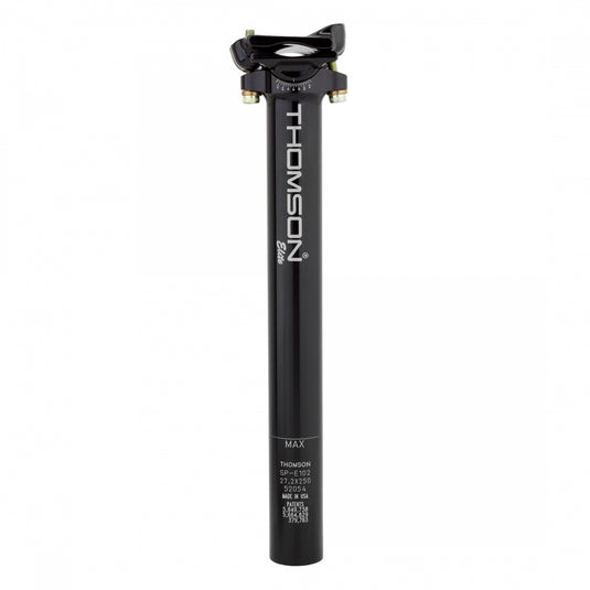 Thomson Elite Seatpost: 27.2 x 250mm Black