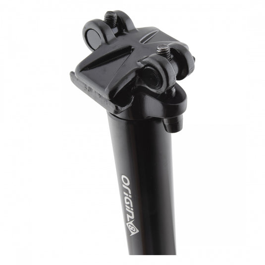 Origin8 Pro Fit Seatpost 31.6mm 400mm Blk Micro-Adjust 2 Bolt Clamp