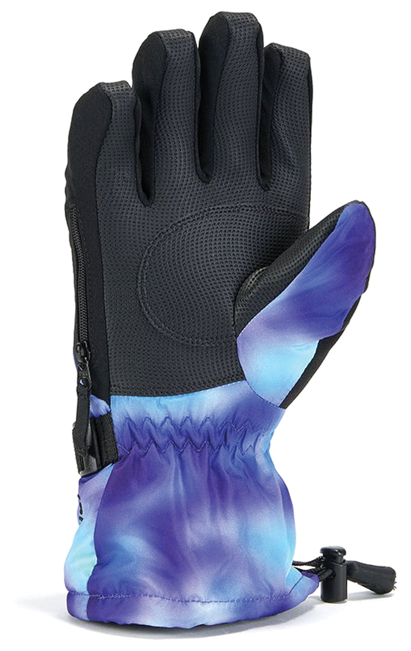 Load image into Gallery viewer, Gordini Junior Stomp Glove Jr Large Black/Purple Tie Dye Gloves &amp; Mittens
