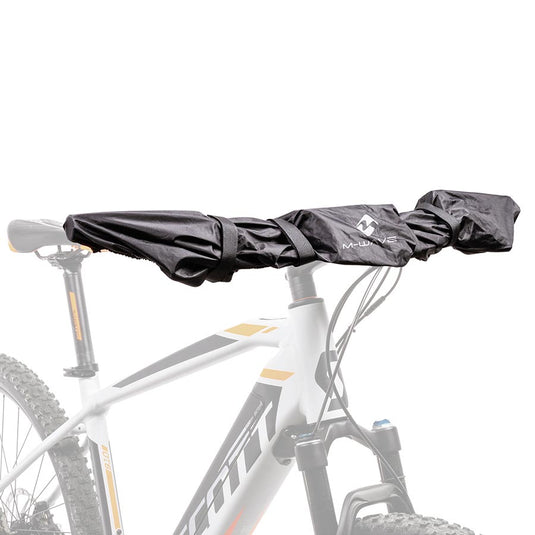 M-Wave Rotterdam Protect Bar Cockpit Protection for E-bikes Universal Handlebar Cover, Black (Set of 2)