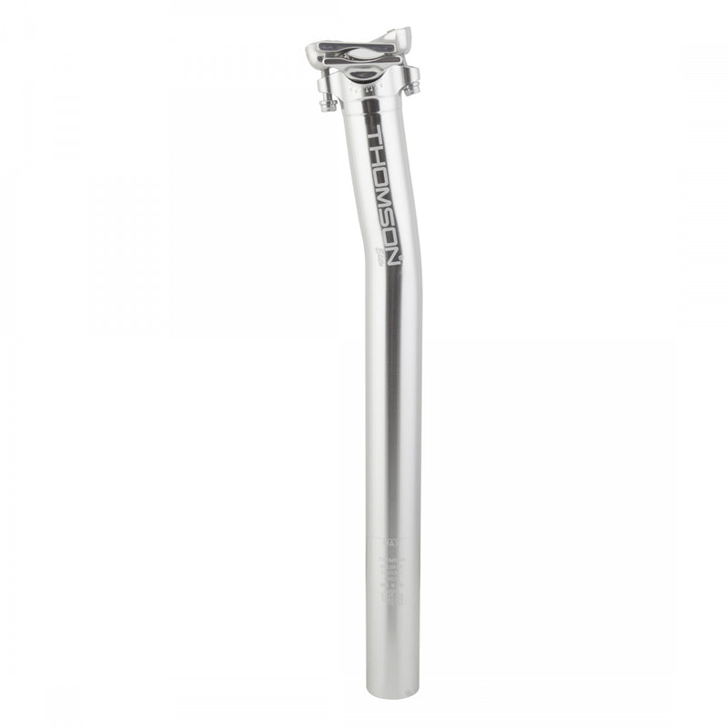 Load image into Gallery viewer, Thomson Elite Setback Seatpost: 31.6 x 367mm Silver
