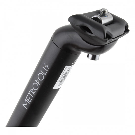 Metropolis seatpost, 31.6 x350mm Black Forged Alloy Single Bolt Head