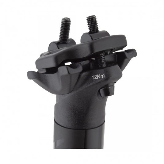 Origin8 Axys Carbon Seatpost 30.9mm 350mm Black Micro-Adjust 2 Bolt Clamp