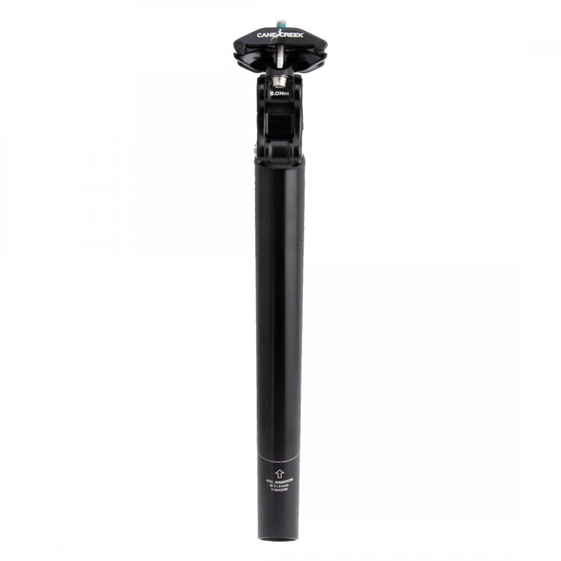 Load image into Gallery viewer, Cane Creek eeSilk Suspension Seatpost - Alloy, 31.6 x 375mm, 20mm Travel, Black
