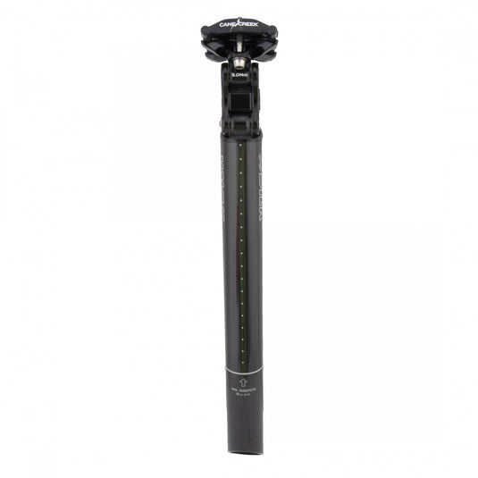 Cane Creek eeSilk Suspension Seatpost - Carbon, 27.2 x 350mm, 20mm Travel, Black