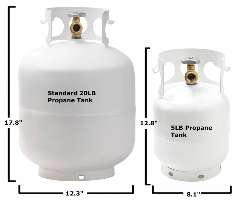 Load image into Gallery viewer, Flame King 5lb LP Propane Cylinder with OPD Valve - Portable and Reliable Propane Tank
