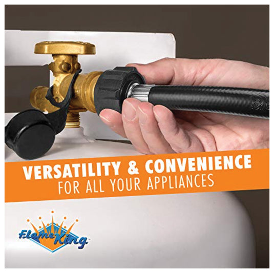 Flame King 1lb To 20lb Converter Hose 4ft