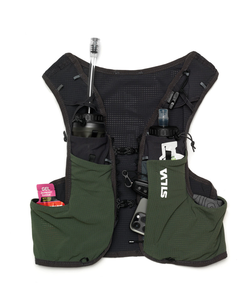 Load image into Gallery viewer, Silva Strive Fly Vest XS in Green - Lightweight and Functional Fishing Vest
