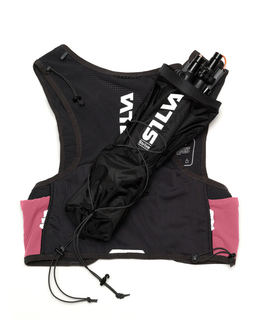 Silva Strive Fly Vest in Medium Rose - Stay Organized and Stylish on the Go!