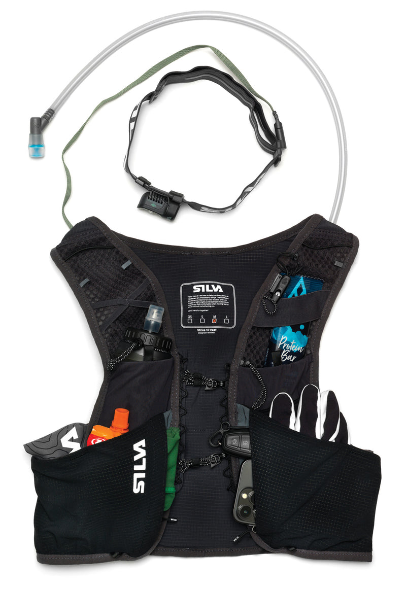 Load image into Gallery viewer, Silva Strive 10 Vest XS in Sleek Black - Stay Active in Style!
