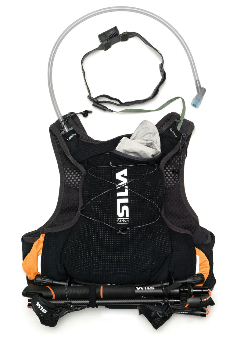 Load image into Gallery viewer, Silva Strive 10 Medium Black Running Vest - Lightweight and Comfortable
