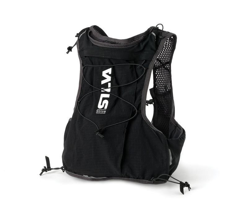 Load image into Gallery viewer, Silva Strive 10 Large Black Running Vest - Stay Comfortable and Organized on Your Runs!
