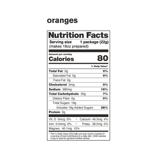 Skratch Labs Orange Sport Drink Mix - Single Serving for Sport & Recovery