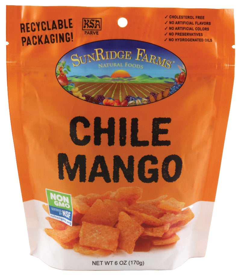 Load image into Gallery viewer, Sunridge Farms Mango Chile Spiced 6 Oz: A Flavorful Tropical Treat!
