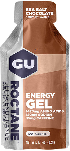 Gu Roctane Sea Salt Chocolate Energy Food - Fuel Your Adventure!