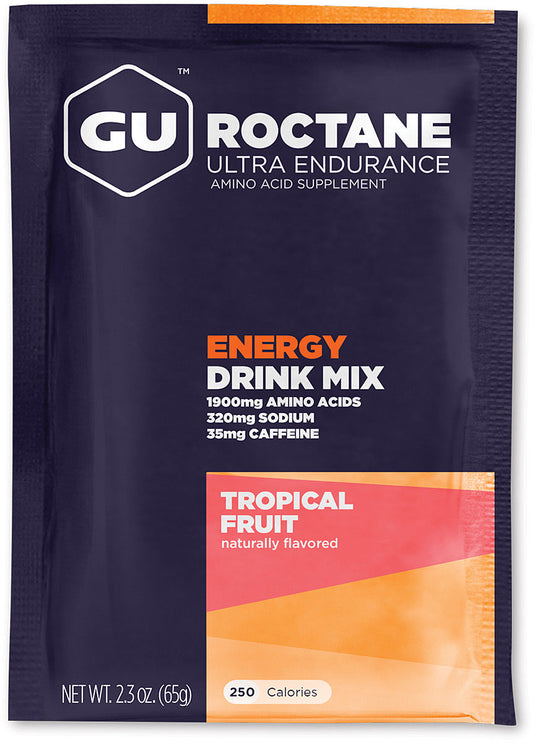 Gu Roctane Drink Trop Fruit Energy Fuel for Endurance Athletes