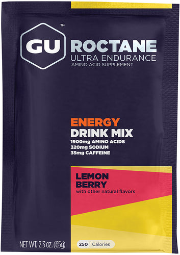 Gu Roctane Drink Lemon Berry Energy Fuel for Endurance Athletes