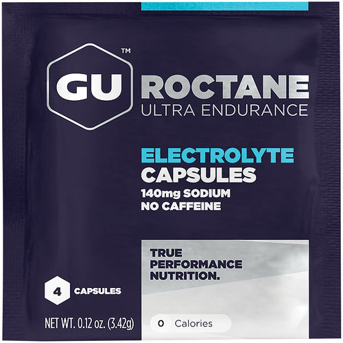 Gu Roctane Electrolyte Caps-50: Enhanced Hydration and Performance Supplements