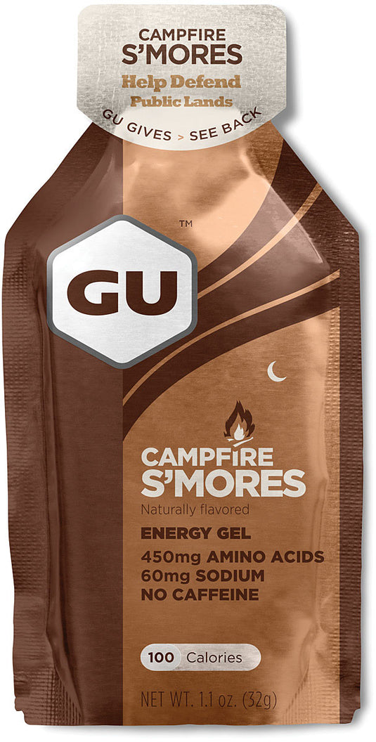 Gu Gu Gu Campfire S'mores Energy Food: Fuel Your Adventure with Delicious S'mores Flavor!
