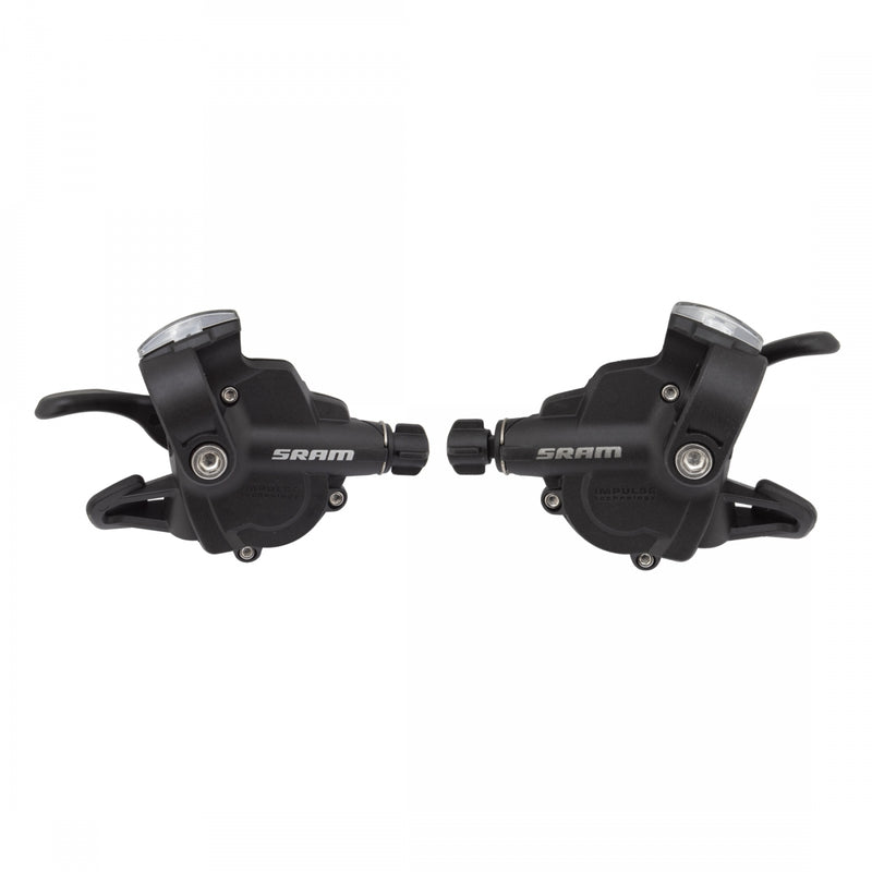 Load image into Gallery viewer, SRAM-Shifter-Set-8-Speed-Trigger-LD4045-Bicycle-Shifters-Flat-Bar-Pair
