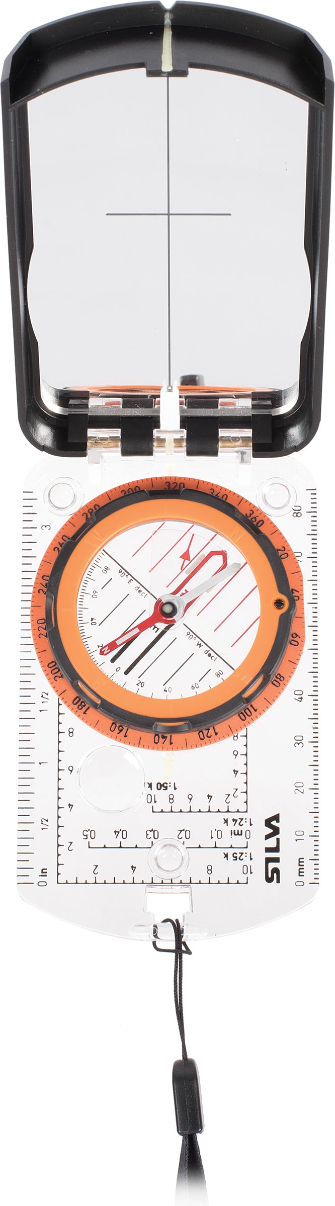 Load image into Gallery viewer, Silva Ranger 2.0 Compass in Vibrant Orange - Reliable Navigation Tool for Outdoor Adventures
