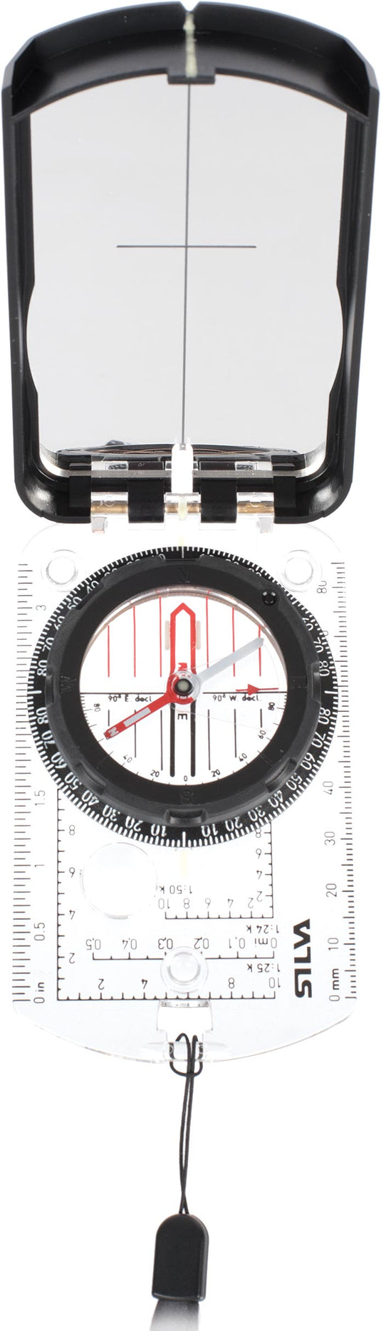 Silva Ranger 2.0 Quad Compass - Black: Reliable Navigation Tool for Outdoor Adventures
