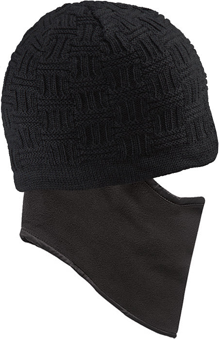 Seirus Quick Clava/Hat Combo - Stay Warm and Stylish in Clem Black