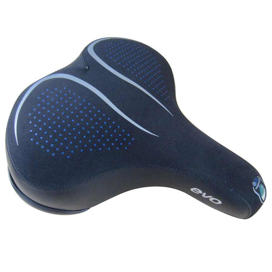 EVO Gel Comfort 280 ES-L Saddle, 300 x 280mm, Unisex, Black