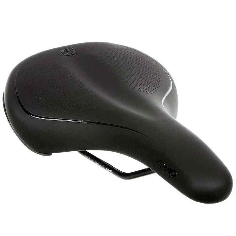 Load image into Gallery viewer, Evo Recreational Saddle 282 x 172mm, Men, Black
