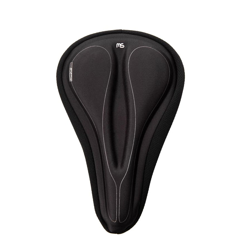 Load image into Gallery viewer, Megasoft Sport Gel Saddle Cover, Seat Cover, 274 x 165mm, Black

