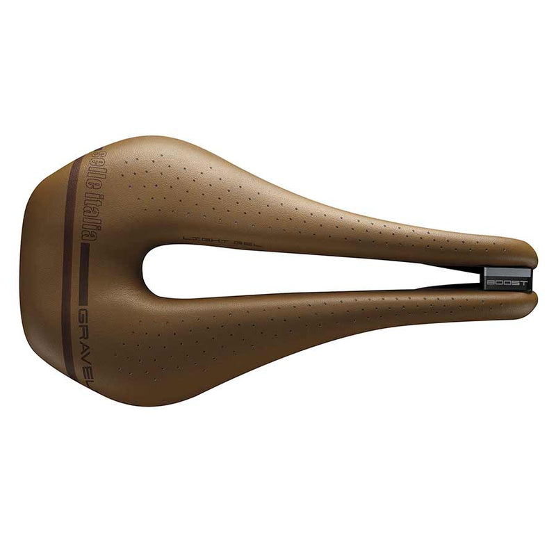 Load image into Gallery viewer, Selle Italia Novus Boost Gravel Heritage, Saddle, 255 x 148mm, 260g, Brown
