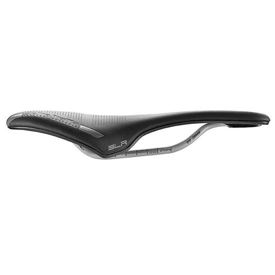 Selle Italia SLR Boost Superflow Saddle - Black 145mm Width Titanium Rails L3