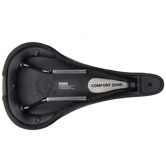 WTB Pure Saddle - Black 275mm Width Chromoly Rails Lightweight Padding