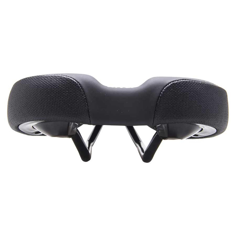 Load image into Gallery viewer, WTB Koda Saddle - Black 255mm Width Steel Rails Lightweight Padding
