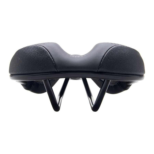 WTB Comfort Saddle - Black 255mm Width Steel Rails Lightweight Padding