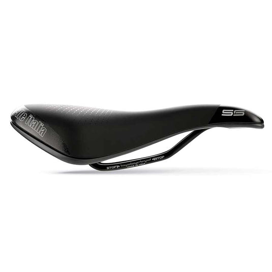 Selle Italia S 5 Superflow Saddle - Black 145mm Width Chromoly Rails