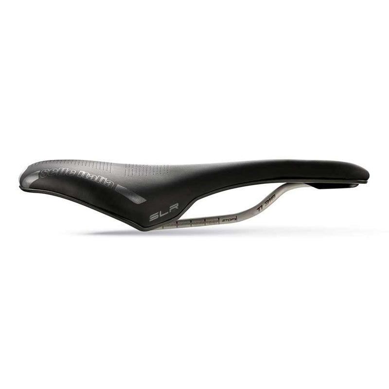 Load image into Gallery viewer, Selle Italia SLR Boost Gravel Superflow Saddle - Black 145mm Width Titanium

