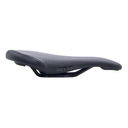 WTB Deva Saddle - Black 260mm Width Steel Rails Lightweight Padding